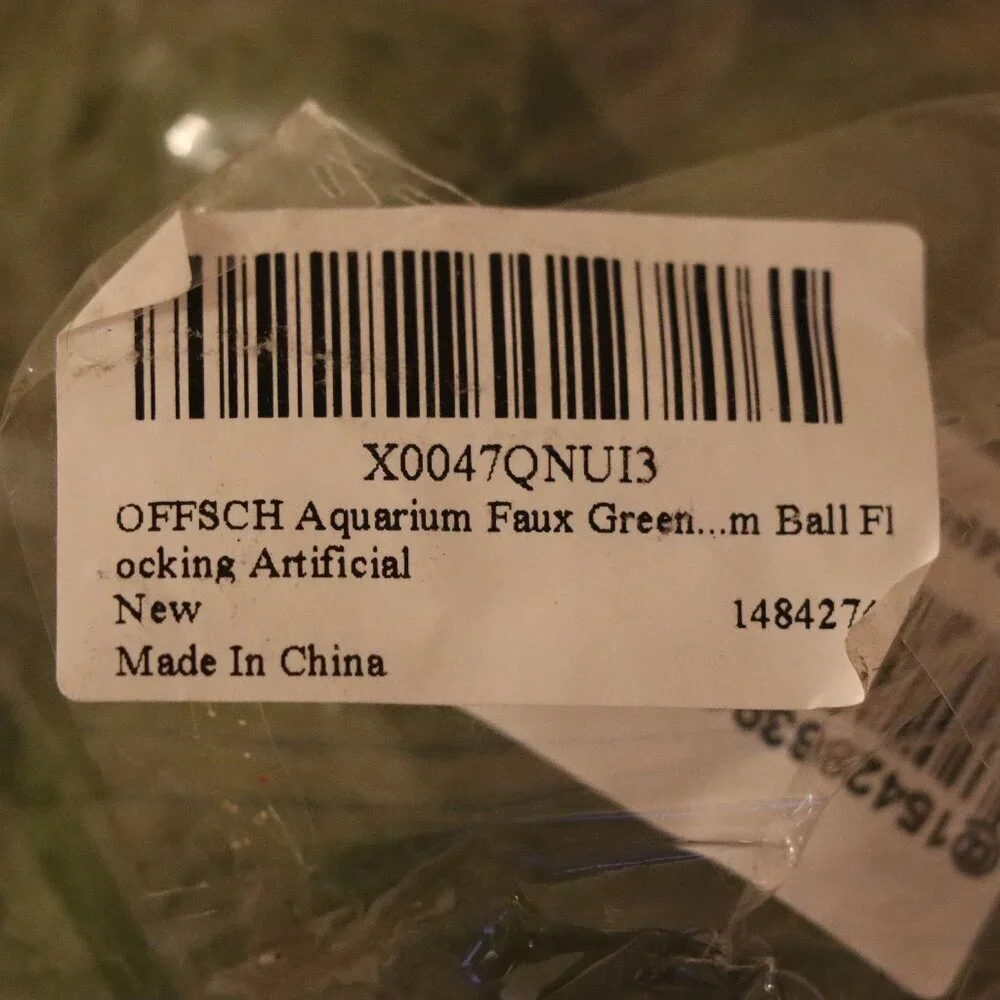 Flower Grass Ball for Hanging plant or aquarium, NWT, unused
